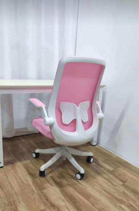 Office Chair with Flip-up Armrest – 360° Rotation, Height Adjustable, Compact & Durable