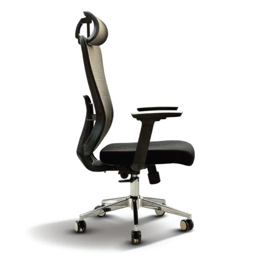 High Back Ergonomic Chair NEXUS with 3D armrest and Adjustable Lumbar Support