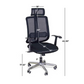 Hebert High Back Mesh Office Chair – Ergonomic Comfort with Executive Style