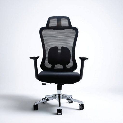 High Back Ergonomic Chair NEXUS with 3D armrest and Adjustable Lumbar Support