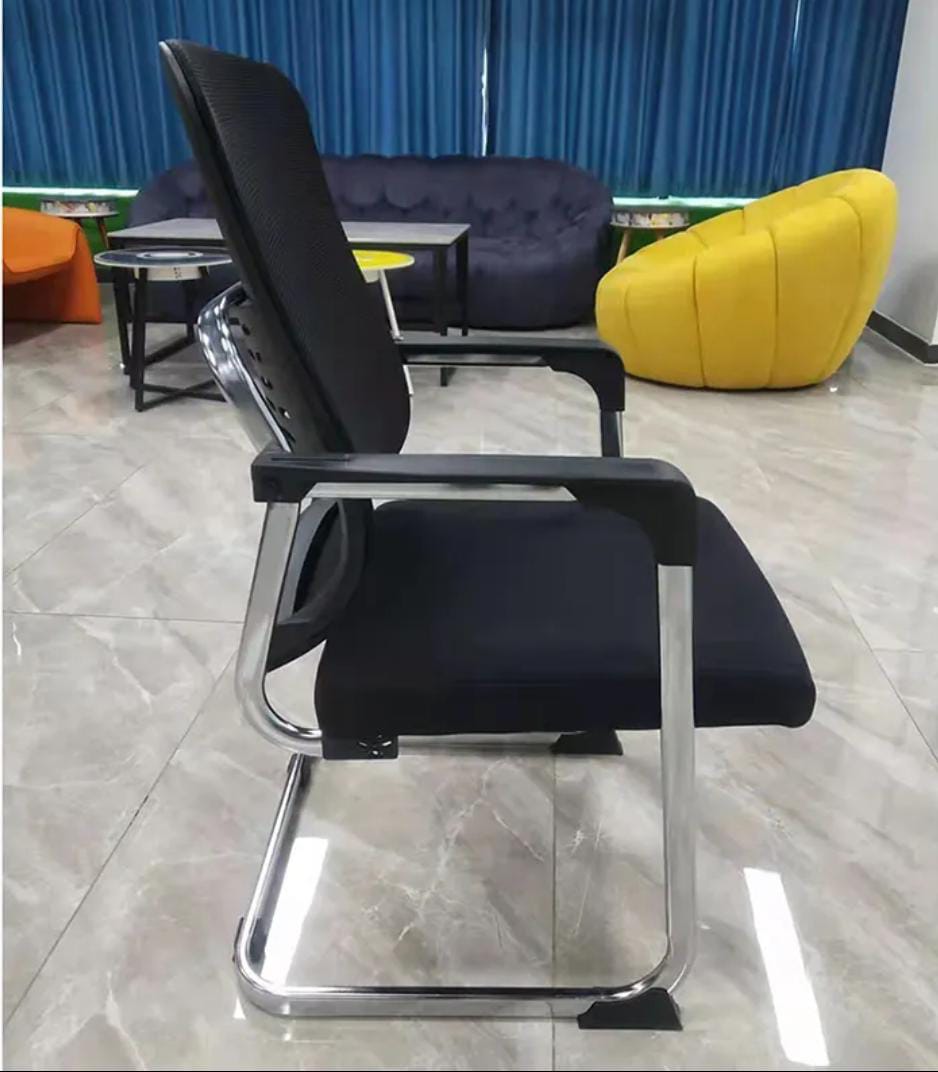Visitor Office Chair – Comfortable & Long-Lasting Ergonomic Design