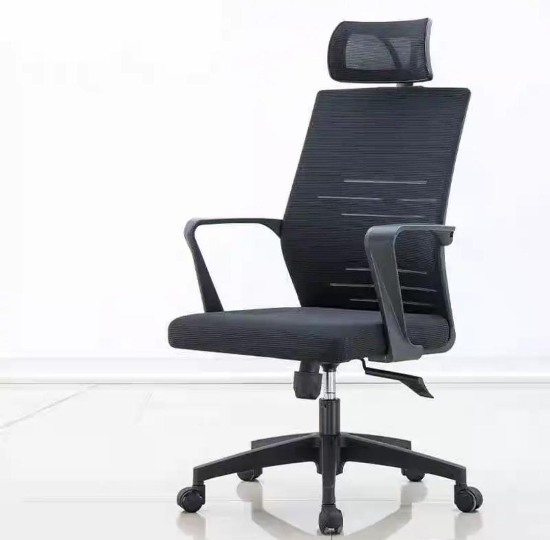 Ergonomic Office Chair Adjustable High-Back Mesh Task Executive Chair with Headrest & Arm Rest for Home and Office
