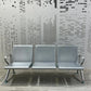 Econo Silver 3 Seated Airport Waiting Chair