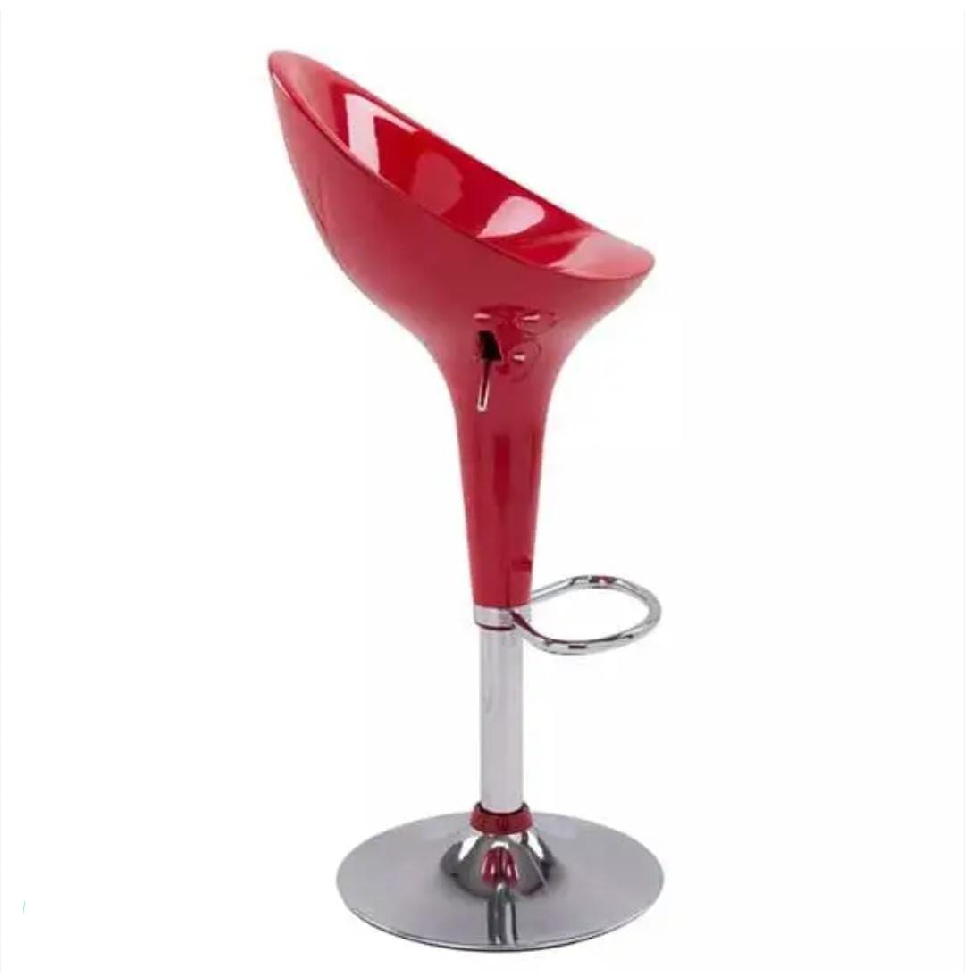 Fiber Cup Bar Stool | Modern Fiber Bar Chair for Café & Kitchen